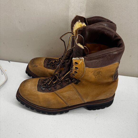 Chippewa Boots Mens 11.5 D Logger Soft Toe Hanover Brown Work Vibram Sole 25468 - Picture 3 of 13